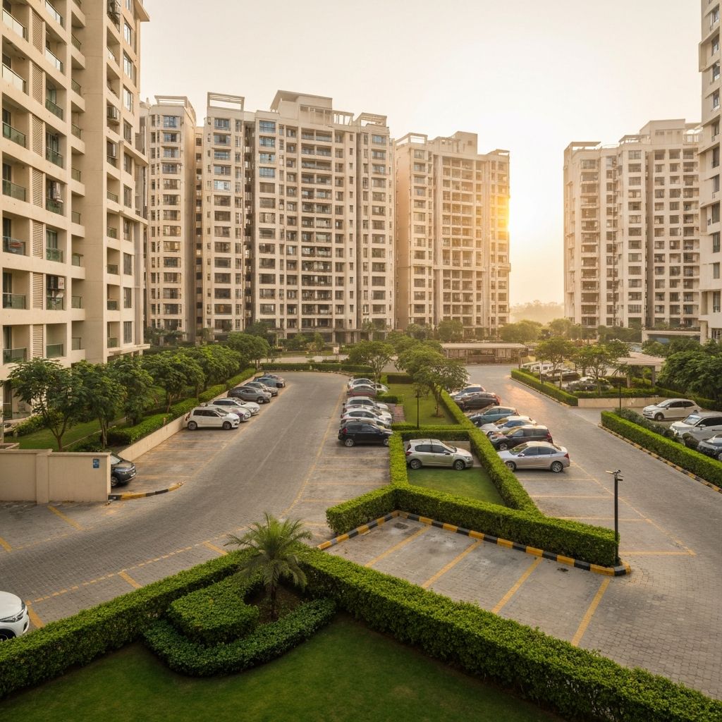Gurgaon apartment society